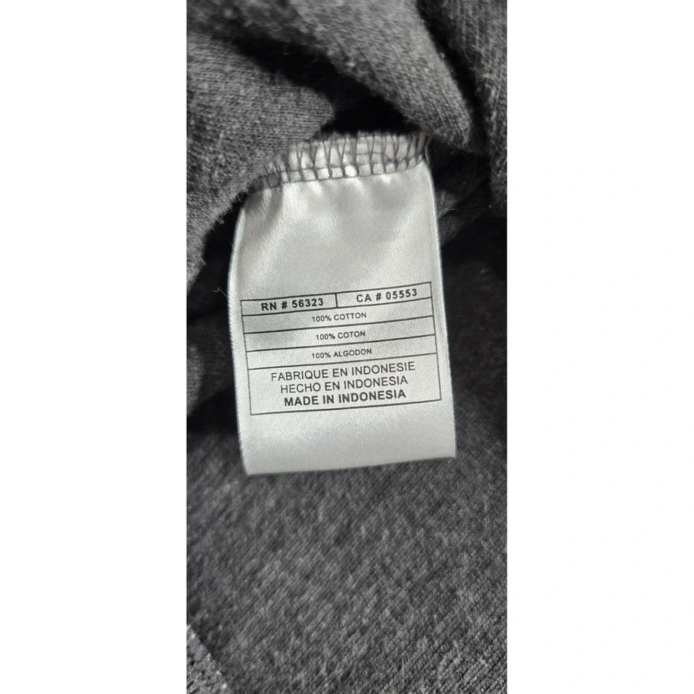 Nike Golf Vest Mens XL Grey V-Neck Cotton Swoosh Casual Preppy Y2K